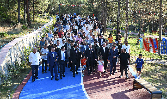 Çamlık Kent Orman Parkı ve Çevik Kuvvet Şube Müdürlüğü binası açıldı