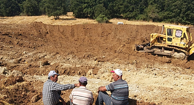 Gördes Çiçekli'ye Yeni His Göleti Kazandırıldı