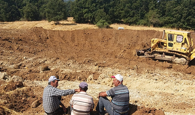 Gördes Çiçekli'ye Yeni His Göleti Kazandırıldı