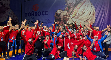 İşitme Engelliler Dünya Güreş Şampiyonası'nda Birincilikler Türkiye'nin