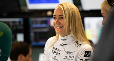 Jessica Hawkins ilk F1 testini tamamladı