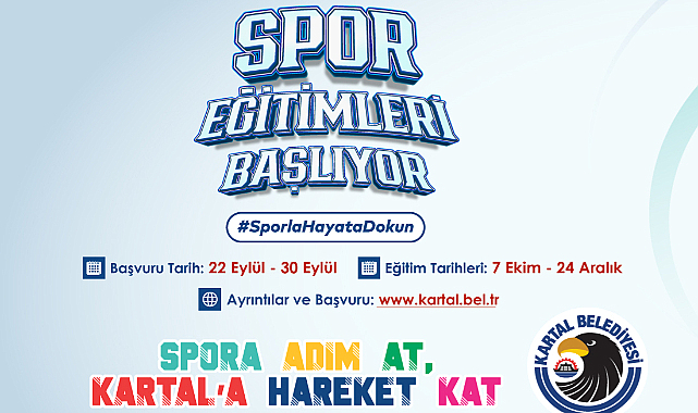 Kartal Belediyesi Spor Eğitimi Ön Kayıt