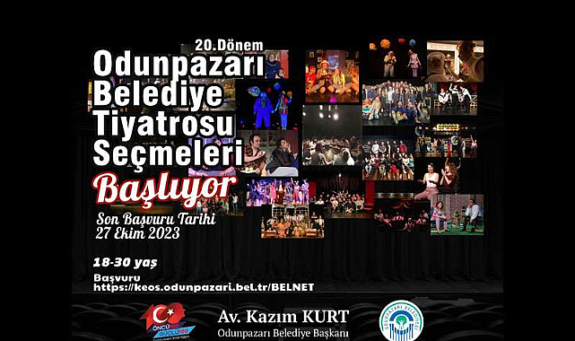 Odunpazarı Belediye Tiyatrosu, 2 Yıllık Eğitim İçin Seçmeleri Başlattı
