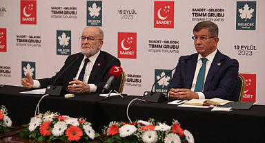 Saadet-Gelecek Partileri Yerel Seçimde Beraber Çalışacak