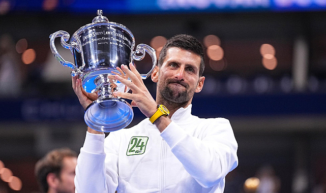 Tenis: Novak Djokovic, 2023 ABD Açık Şampiyonu