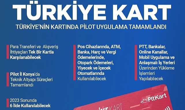 Türkiye Kart Projesi Hayata Geçiyor