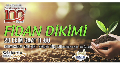 Cumhuriyet Kutlamalarında 2 Bin Adet Fidan Toprakla Buluşacak, Kırşehir