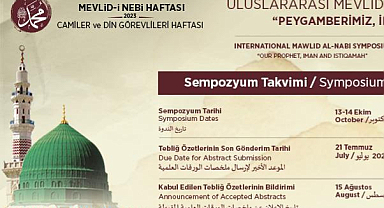 Diyanet İşleri Başkanlığı Uluslararası Mevlid-i Nebi Sempozyumu, 13-14 Ekim 2023
