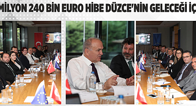 Düzce Belediyesi Projesi, Avrupa (IPA) fonundan 1 Milyon 240 Bin Euro hibe almaya hak kazandı