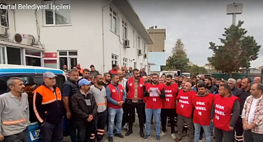 Kartal Belediyesi İşçilerinden 21 Ekim Çağrısı