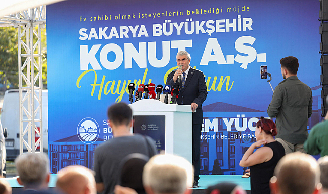 Sakarya Büyükşehir Belediyesi'nden Şehir Kütüphanesi ve KONUT A.Ş Müjdesi