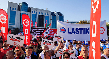 'Vergide Adalet' Mitingi, Filistin Direnişine Selam