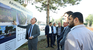 Akhisar Sağlık Ocağının Temeli Atıldı