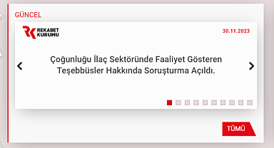 İlaç Sektöründe Soruşturma