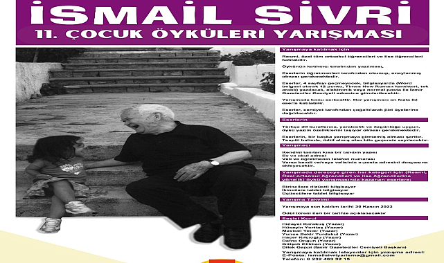 İzmir Gazeteciler Cemiyeti, Çocuk Öyküleri Yarışması başvuruları başladı