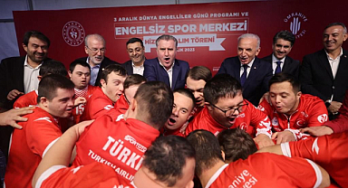 Ümraniye'de Engelsiz Spor Merkezi Yenilenerek Açıldı