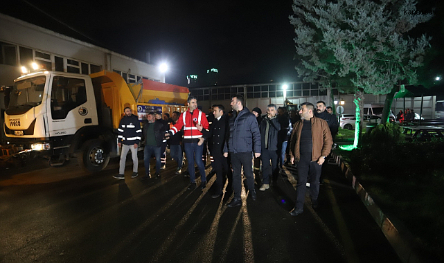 Kartal’da Başkan Yüksel Öncülüğünde Afet Koordinasyon Toplantısı Yapıldı