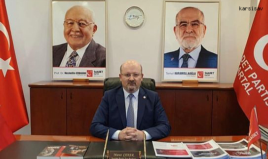 Saadet Partisi Kartal İlçe Başkanı Murat ÇEKER'den Kartal'da adaylık açıklaması