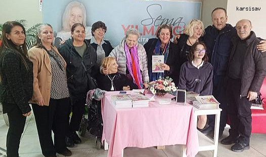 Serebral Palsi hastası 52 yaşındaki Sema Yılmazgil burnu ile kitap yazdı