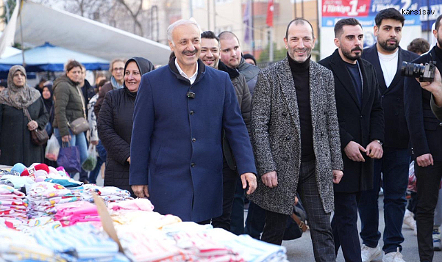 KARAKAYA'YA ÇARŞAMBA PAZARI'NDA SICAK İLGİ