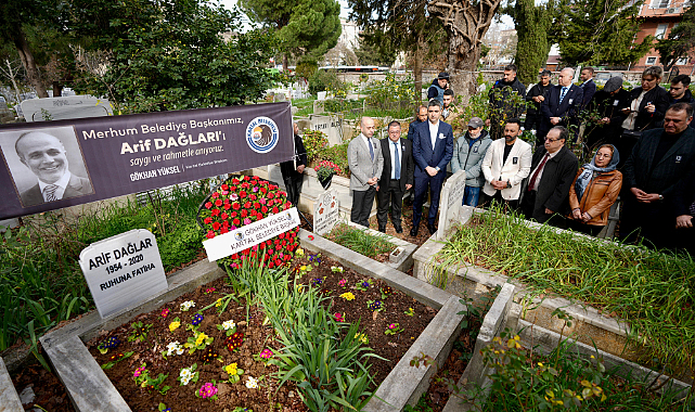 Kartal Eski Belediye Başkanı Arif Dağlar'a Anma Töreni Düzenlendi.