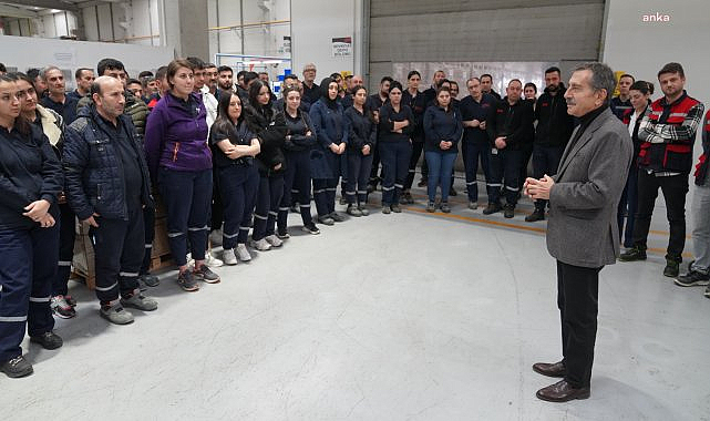 TEPEBAŞI BELEDİYE BAŞKANI ATAÇ'IN FABRİKA ZİYARETLERİ SÜRÜYOR