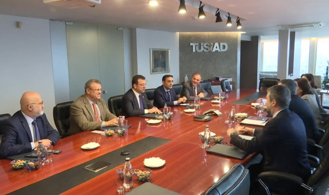 TÜSİAD 'ı Ziyaret Eden İmamoğlu: