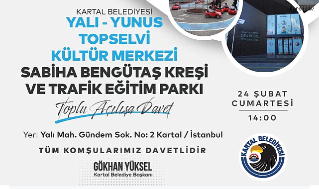 YALI, YUNUS, TOPSELVİ KÜLTÜR MERKEZİ AÇILIYOR