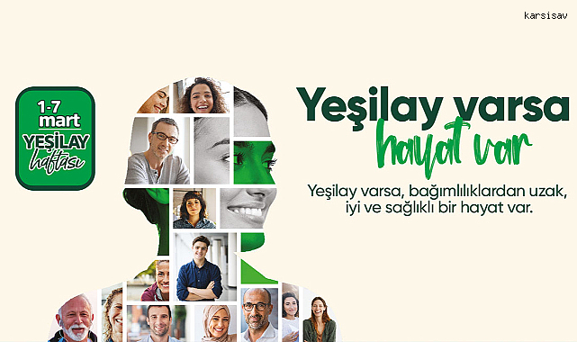 1-7 Mart Yeşilay Haftası: