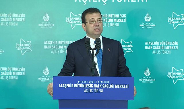 ATAŞEHİR BÜTÜNLEŞİK HALK SAĞLIĞI MERKEZİ HİZMETE AÇILDI