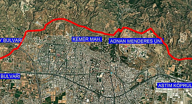 AYDIN BÜYÜKŞEHİR BELEDİYESİ'NDEN KUZEY ÇEVRE YOLU PROJESİ