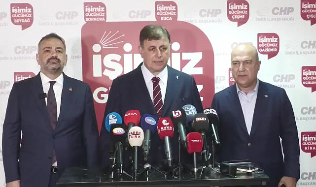 CHP İZMİR BÜYÜKŞEHİR BELEDİYE BAŞKAN ADAYI CEMİL TUGAY: "CHP, TÜRKİYE'NİN KADERİNİ DEĞİŞTİRECEK BİR BAŞARI ORTAYA KOYDU"