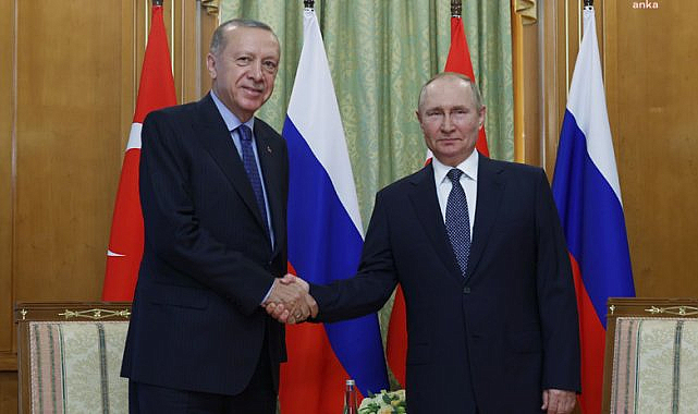 CUMHURBAŞKANI ERDOĞAN, RUSYA DEVLET BAŞKANI PUTİN'İ TEBRİK ETTİ