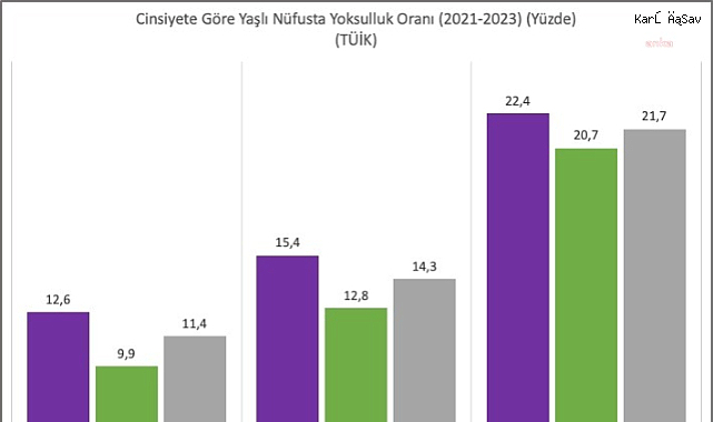 DİSK-AR: Yaşlı Yoksulluğu 3 Yılda İki Kat Arttı