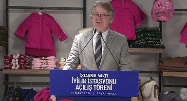 Ekrem İmamoğlu, Bayrampaşa'da 'İstanbul Vakfı İyilik İstasyonu'nu Tanıttı