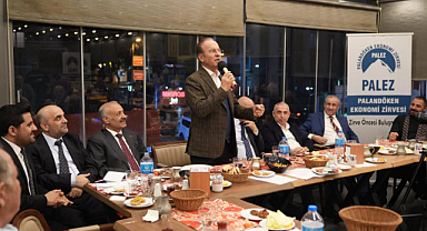Karakaya, Palandöken Ekonomi Zirvesi Derneği’nin düzenlediği iftar programına katıldı