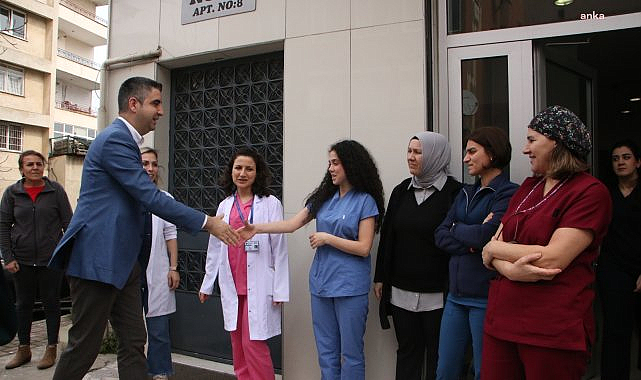 KARTAL BELEDİYE BAŞKANI YÜKSEL, TIP BAYRAMI DOLAYISIYLA SAĞLIK ÇALIŞANLARINI ZİYARET ETTİ