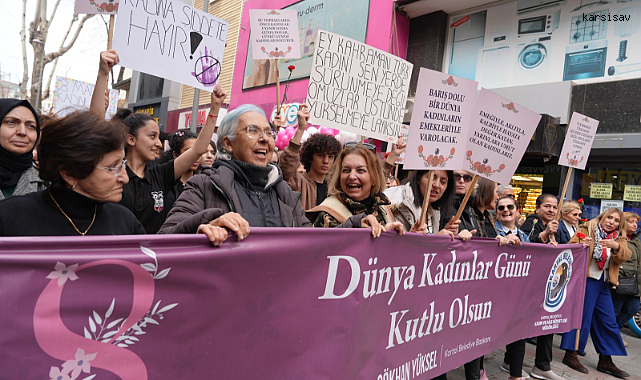 Kartal'da 8 Mart Dünya Kadınlar Günü Coşkuyla Kutlandı
