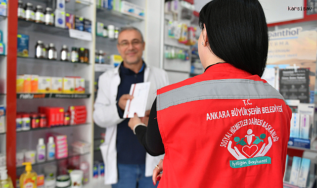 MANSUR YAVAŞ, BU KEZ DE ECZANE VERESİYE DEFTERLERİNİ KAPATTIRDI