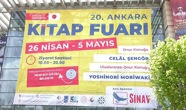 20. Ankara Kitap Fuarı Okuyuculara Kapısını Açtı