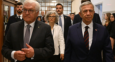 Almanya Cumhurbaşkanı Steinmeier, Ankara Büyükşehir Belediye Başkanı Yavaş İle Görüştü