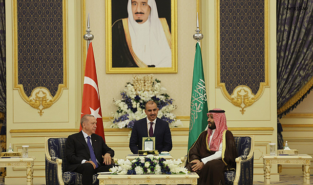 Cumhurbaşkanı Erdoğan, Suudi Arabistan Veliaht Prensi El Suud İle Görüştü