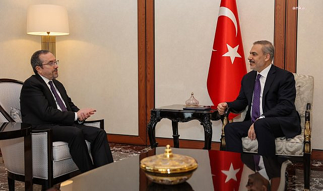 Dışişleri Bakanı Fidan, ABD Dışişleri Bakanlığı Siyasi İşler Müsteşar Vekili Bass İle Görüştü