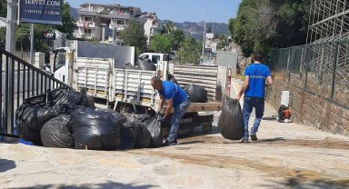 Marmaris Belediyesi Ekipleri, 9 Günde Yaklaşık Bin 400 Ton Atık Topladı