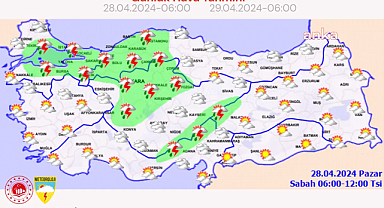 METEOROLOJİDEN 6 İL İÇİN KUVVETLİ YAĞIŞ UYARISI 