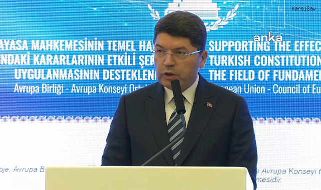 Adalet Bakanı Yılmaz Tunç: