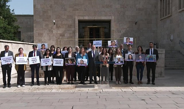 DEM Partililer Kobani Davası'nda verilen cezaları protesto etti