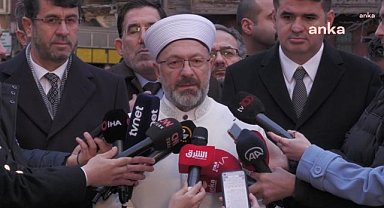Diyanet İşleri Başkanlığı, Ali Erbaş'ın Suudi Arabistan'da Makam Aracı Olmadığını Açıkladı 