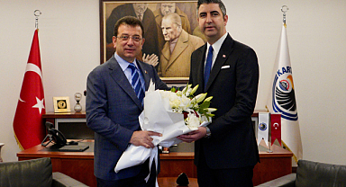 Ekrem İmamoğlu, Kartal Belediye Başkanı Gökhan Yüksel'e Tebrik Ziyaretinde Bulundu