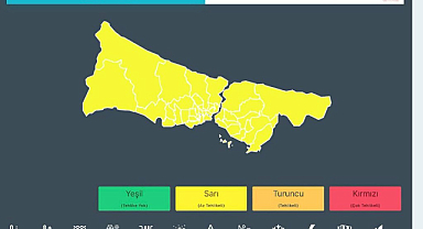 İSTANBUL VALİLİĞİ'NDEN KUVVETLİ YAĞIŞ UYARISI 